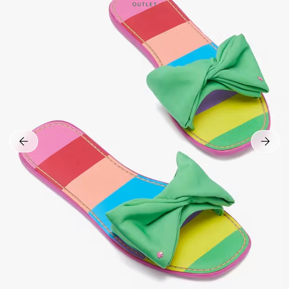 New Kate Spade Bikini Slide Sandals